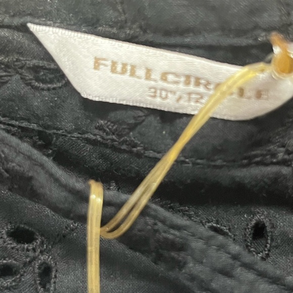 NWT A line embroidered  cotton skirt - Picture 9 of 10